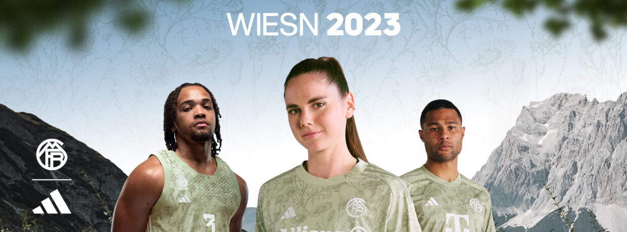 FC Bayern-Wiesn-Trikot mit Bergblumen: Sonderedition zum Oktoberfest