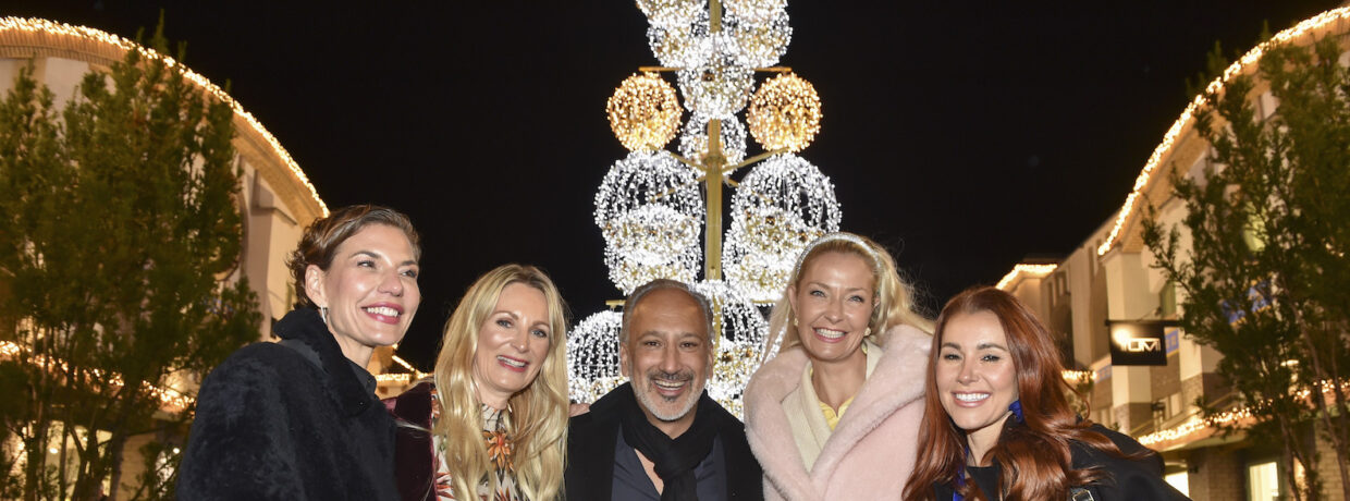 Christmas Lighting Ceremony mit Victoria Swarovski in Ingolstadt Village