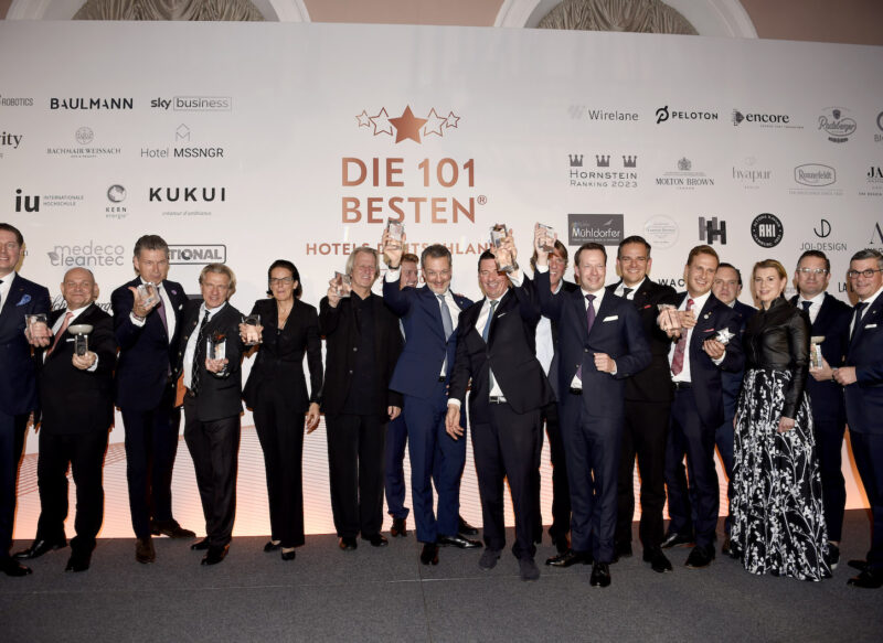 Glamouröse Verleihung „Die 101 besten Hotels“ Deutschlands von Carsten K. Rath