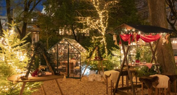 Neuauflage des COSY WINTER VILLAGES auf der Terrasse des THE CHARLES HOTELS