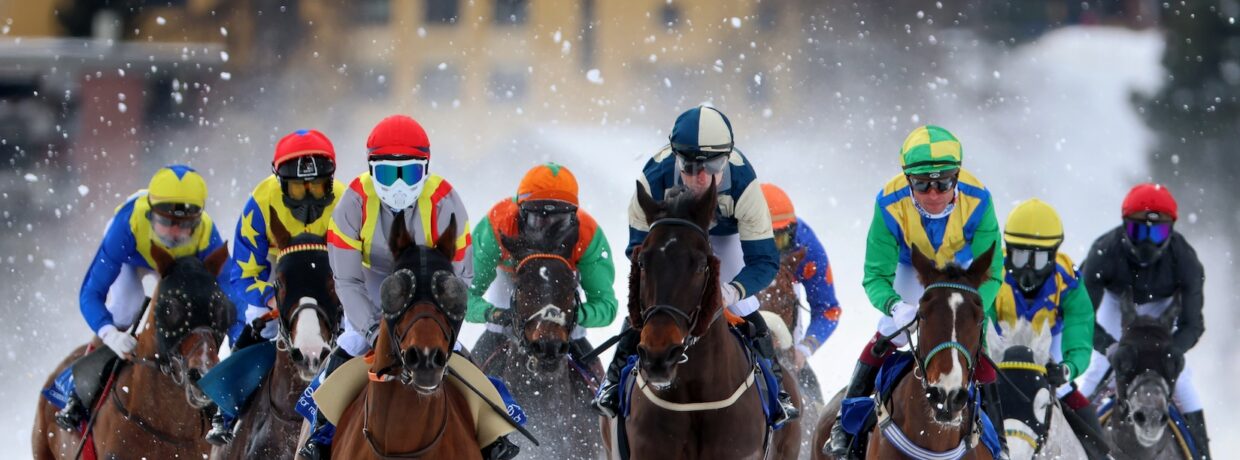 White Turf St. Moritz 2024 – 117 Jahre Internationale Pferderennen auf Schnee