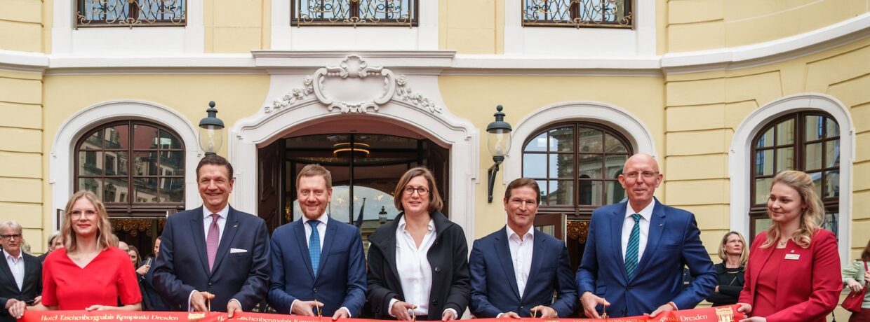 Feierliche Wiedereröffnung des Hotels Taschenbergpalais Kempinski Dresden