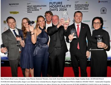Verleihung 101 Next Generation Hotelier des Jahres und Sustainable Hospitality Award