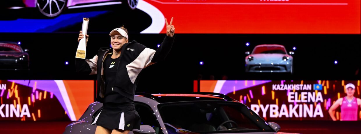 Elena Rybakina gewinnt den Porsche Tennis Grand Prix in Stuttgart