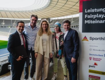 Sportbriefmarken-Serie 2024 zugunsten der Sporthilfe vorgestellt