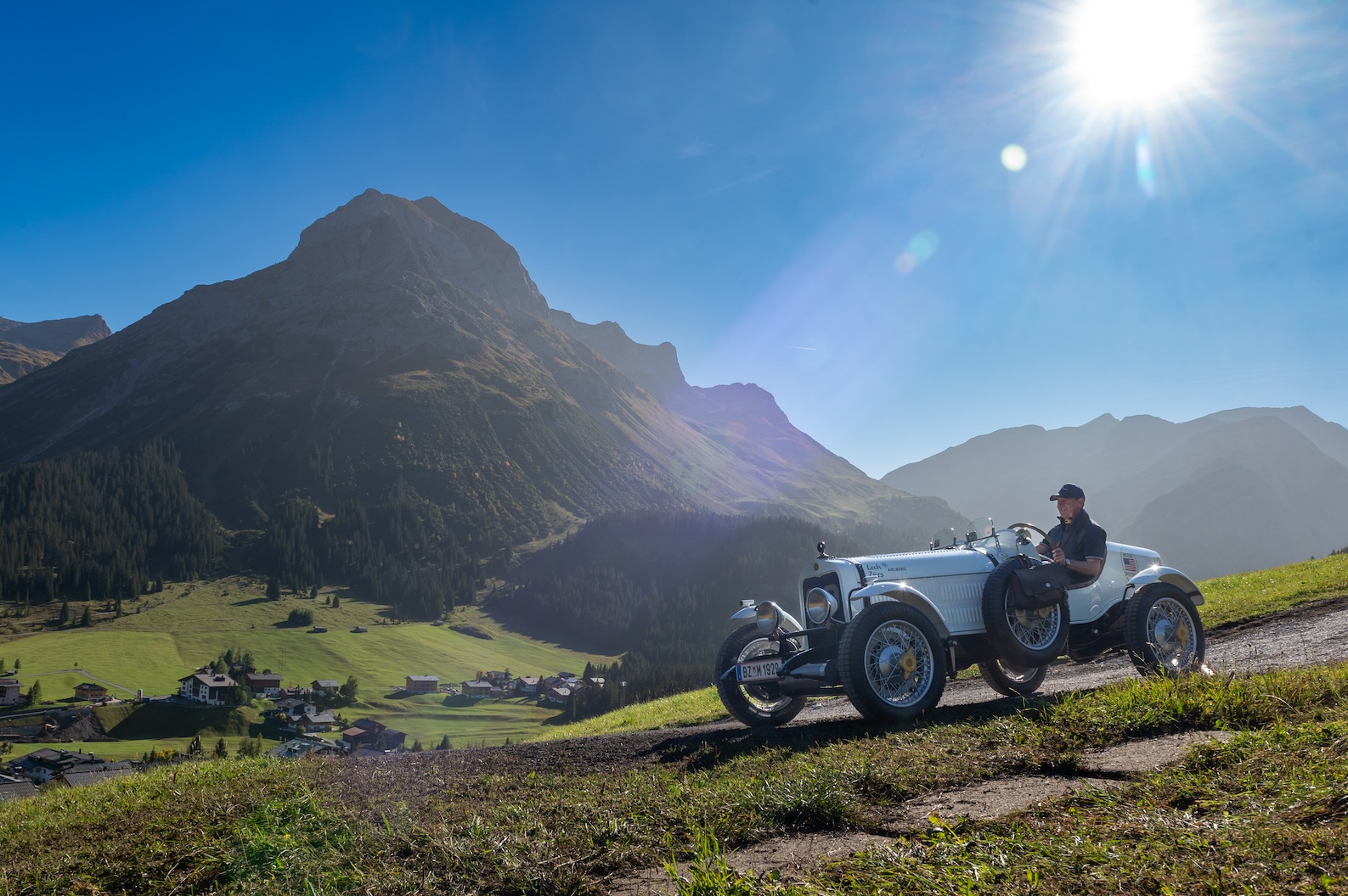 Arlberg Classic Car Rally in Lech Zürs