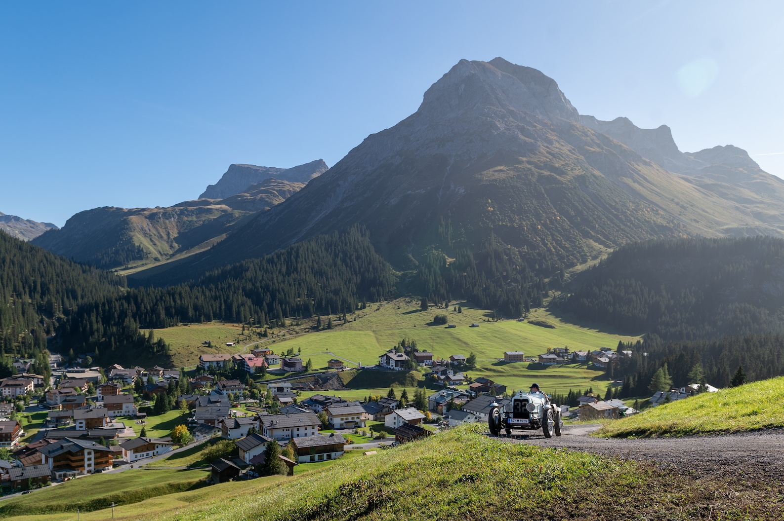 Arlberg Classic Car Rally in Lech Zürs