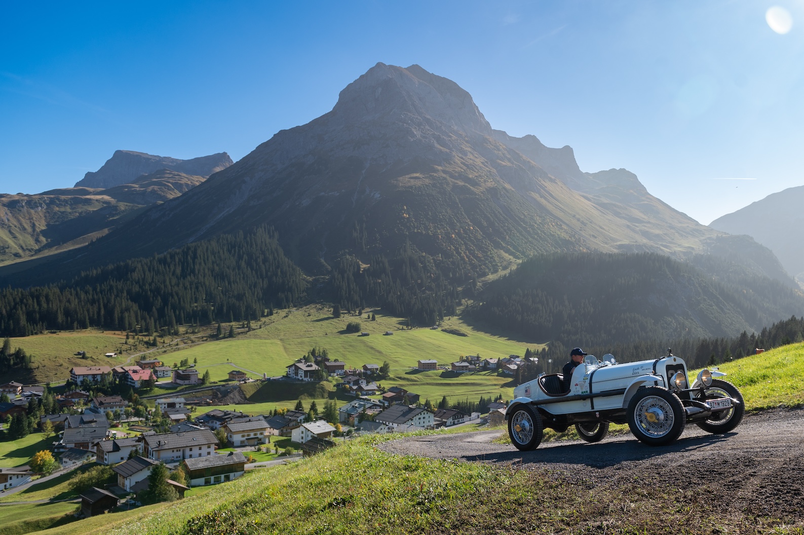 Arlberg Classic Car Rally in Lech Zürs