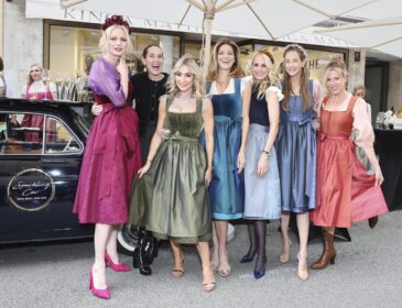 Opening-Party von Trachten-Designerin Kinga Mathe in München