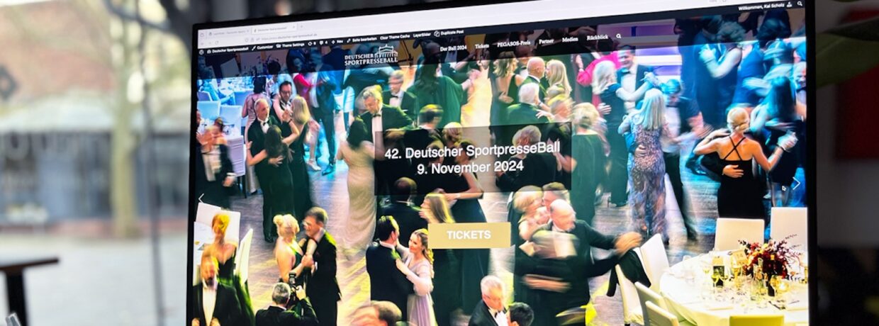 42. Deutscher SportpresseBall: Ticketverkauf hat begonnen