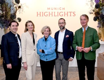 Eröffnung der Kunstmesse „Munich Highlights“ mit vielen VIPs