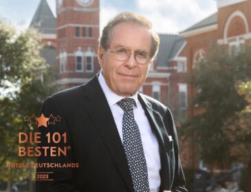 Die »101 besten Hotels« küren Horst H. Schulze mit dem »101 Icon Hotelier of the World – Lifetime Achievement Award«