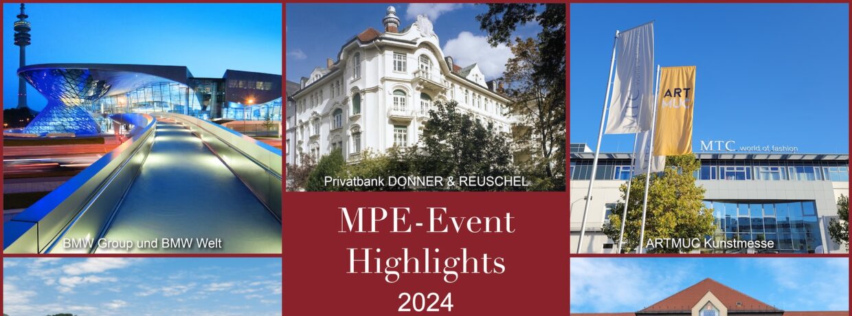 Spektakuläre MPE-Events 2024 bei faszinierenden Gastgebern