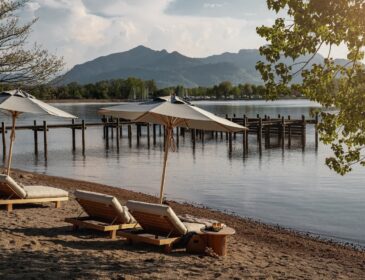 Dresscode: Sommerlook. Das neue Chiemgauhof Lakeside Retreat öffnet seinen Beach Club