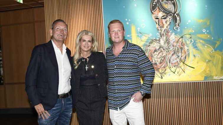 Kunst-Society feiert Leon Löwentraut im Parkhotel Egerner Höfe