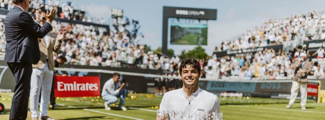 Taylor Fritz triumphiert bei den BOSS OPEN in Stuttgart