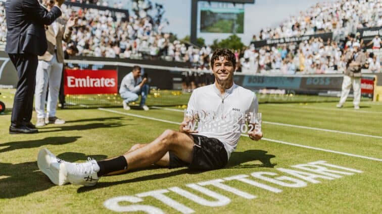 Taylor Fritz triumphiert bei den BOSS OPEN in Stuttgart