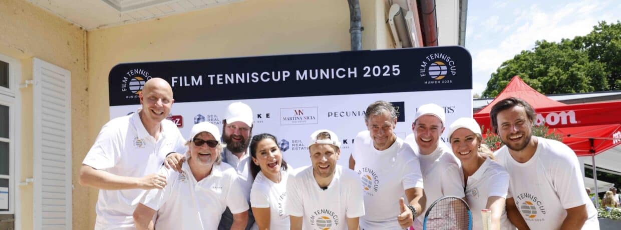 2. „Film Tenniscup“ auf der Tennisanlage MTTC Iphitos e. V. in München