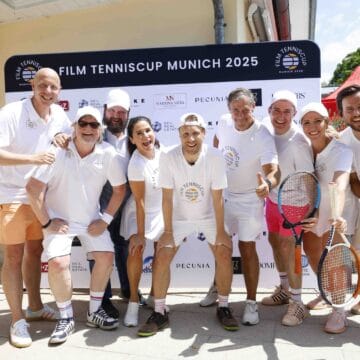 2. „Film Tenniscup“ auf der Tennisanlage MTTC Iphitos e. V. in München