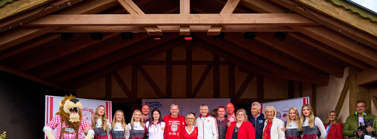  Großes FC Bayern Fantreffen im Bayern-Park begeistert Tausende