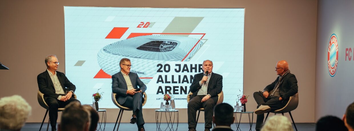 Sonderausstellung im FC Bayern Museum: 20 Jahre Allianz Arena