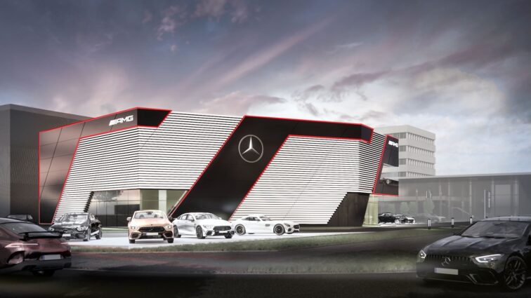 Mercedes-Benz eröffnet AMG Brand Center Hamburg für sportliche Spitzenmodelle