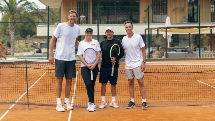 Dirk Nowitzki und Steve Nash als Ehrenmitglieder im Mallorca Country Club ausgezeichnet