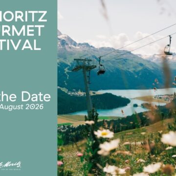 Ab 2026 findet das St. Moritz Gourmet Festival im Sommer statt