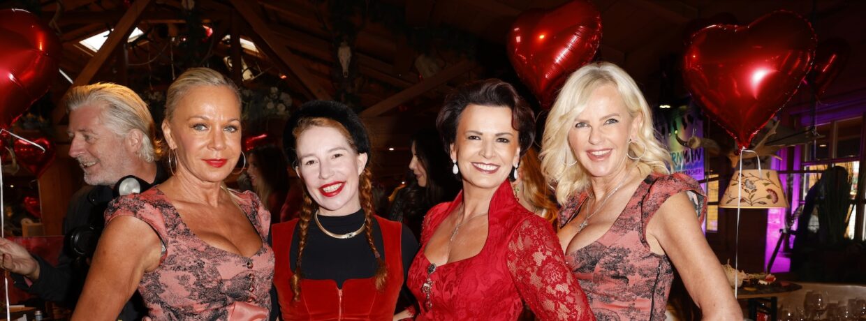 7. Ladies Red Wiesn auf dem Münchner Oktoberfest