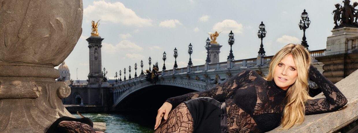 Heidi Klum und Calzedonia machen Paris zum Laufsteg