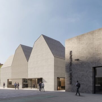 Erweiterungsbau der Kunsthalle Würth nimmt Gestalt an: Der Rohbau ist abgeschlossen
