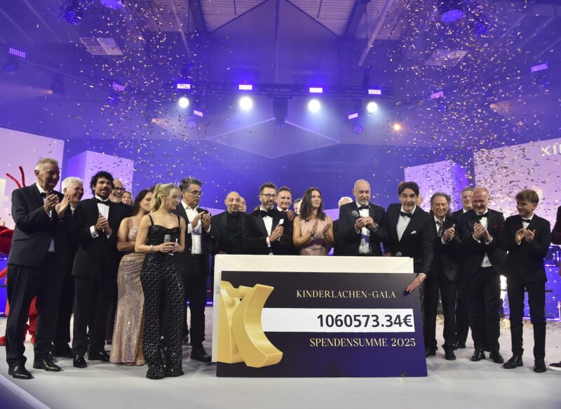 21. „Kinderlachen-Gala“ am 29. November 2025 in der Messe Dortmund