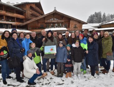„Traumzeit“ im „Stanglwirt“ für krebskranke Kinder und 50. Geburtstag von Alexandra Polzin