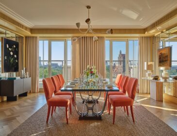 Die neu designte Monforte Royal Suite im The Charles Hotel über den Dächern Münchens