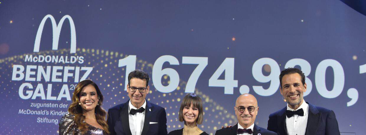 20. McDonald’s Benefiz Gala in den Eisbach Studios in München