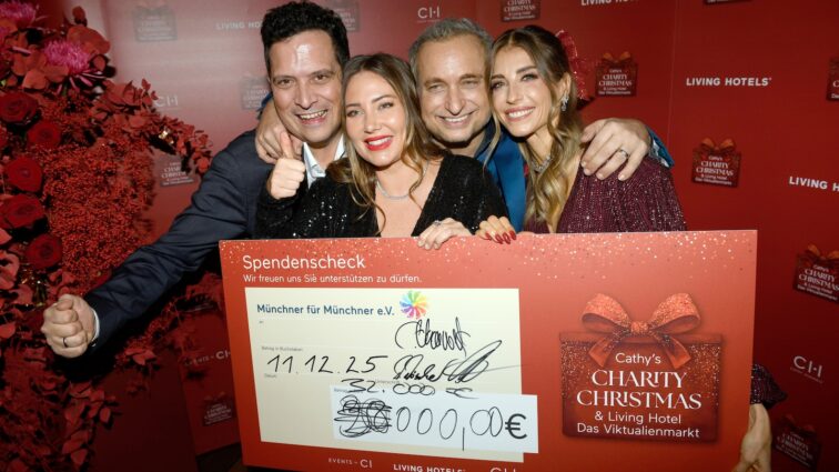 Cathy’s Charity Christmas & Living Hotel Das Viktualienmarkt 32.000 Euro für Münchner für Münchner e.V.