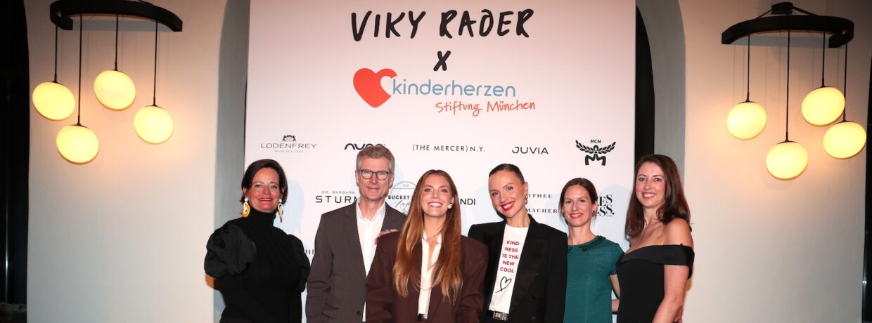 Hilfe, die (Kinder)Herzen öffnet: Charity Event zugunsten der kinderherzen Stiftung München
