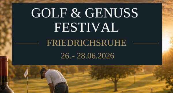 Golf & Genuss Festival Friedrichsruhe: Das Event des Jahres mit INLUPA select