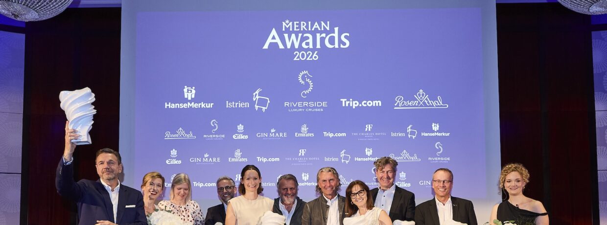 Premiere für die MERIAN Awards: Auszeichnungen für die Wegbereiter des modernen Reisens