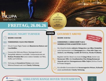 Golf & Genuss Festival Friedrichsruhe: Das Event des Jahres mit INLUPA select