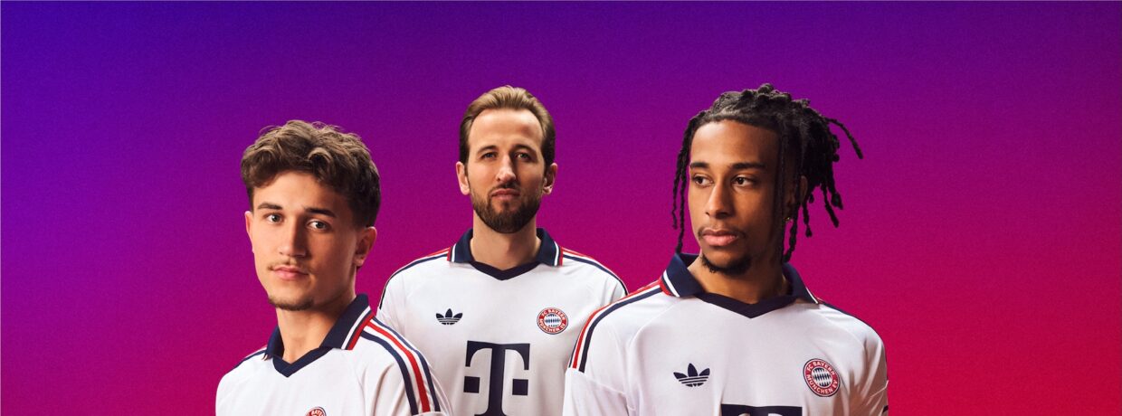 FC Bayern München Away-Trikot 2026/27: Ikonisches Trikot im Retro-Look