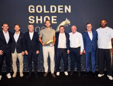 Zweiter Goldener Schuh für Harry Kane – und Laudatio von Luca Toni