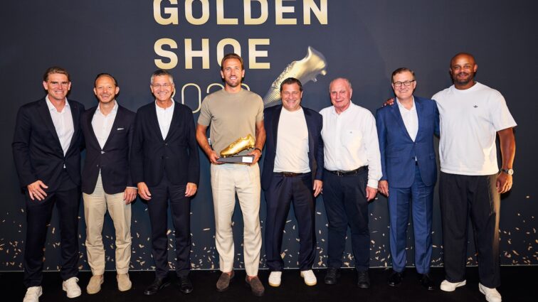 Zweiter Goldener Schuh für Harry Kane – und Laudatio von Luca Toni