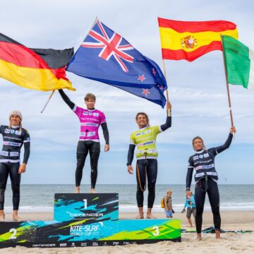 Das ist der Defender GKA Kite-Surf World Cup Sylt 2026