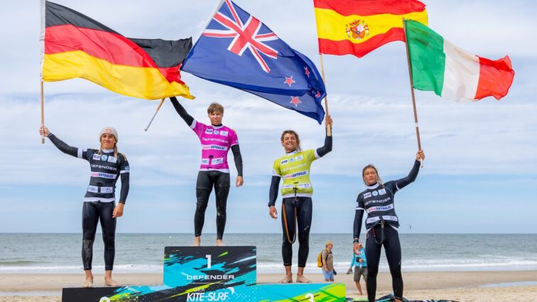 Das ist der Defender GKA Kite-Surf World Cup Sylt 2026