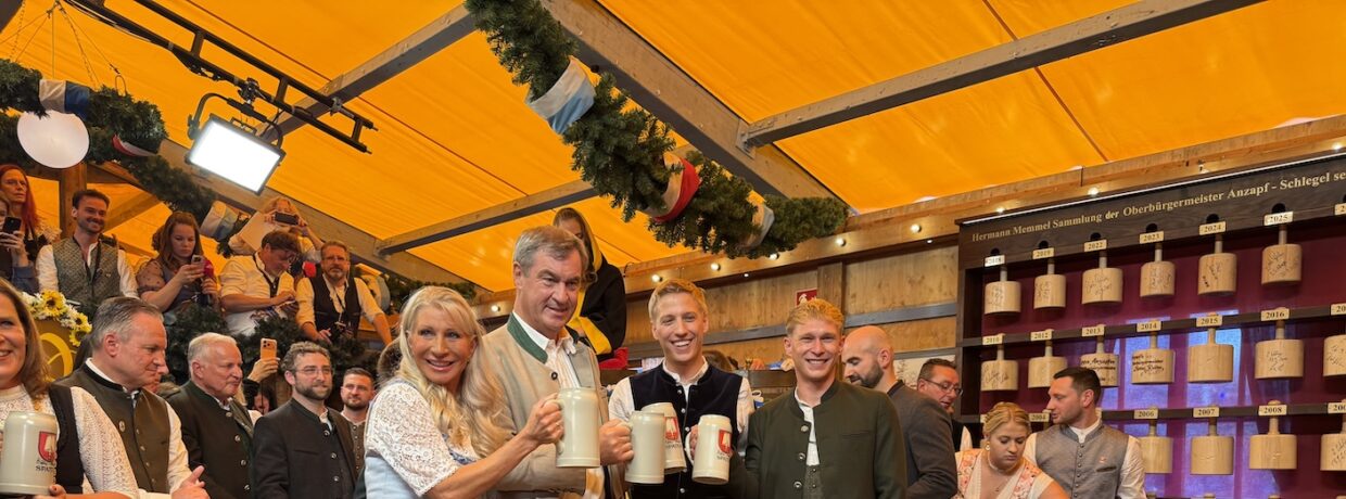 „Ozapft is! Auf eine friedliche Wiesn!“  191. Oktoberfest feierlich eröffnet