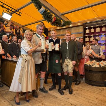 „Ozapft is! Auf eine friedliche Wiesn!“  191. Oktoberfest feierlich eröffnet