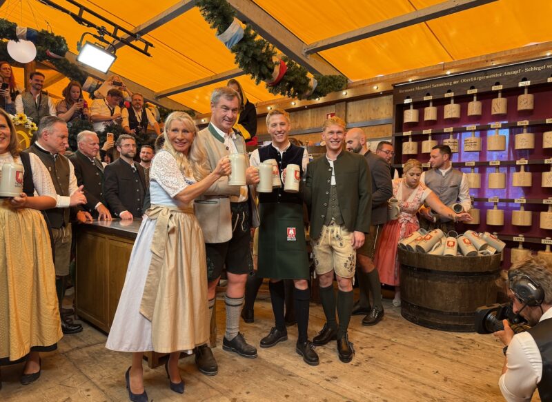 „Ozapft is! Auf eine friedliche Wiesn!“  191. Oktoberfest feierlich eröffnet