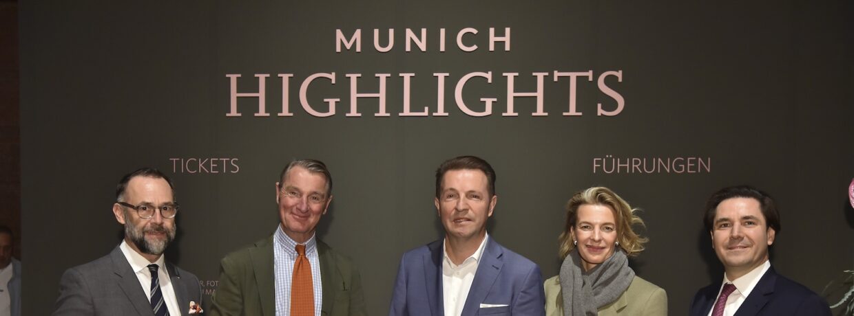 Eröffnung der Kunstmesse HIGHLIGHTS in der Residenz in München