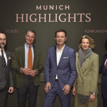 Eröffnung der Kunstmesse HIGHLIGHTS in der Residenz in München